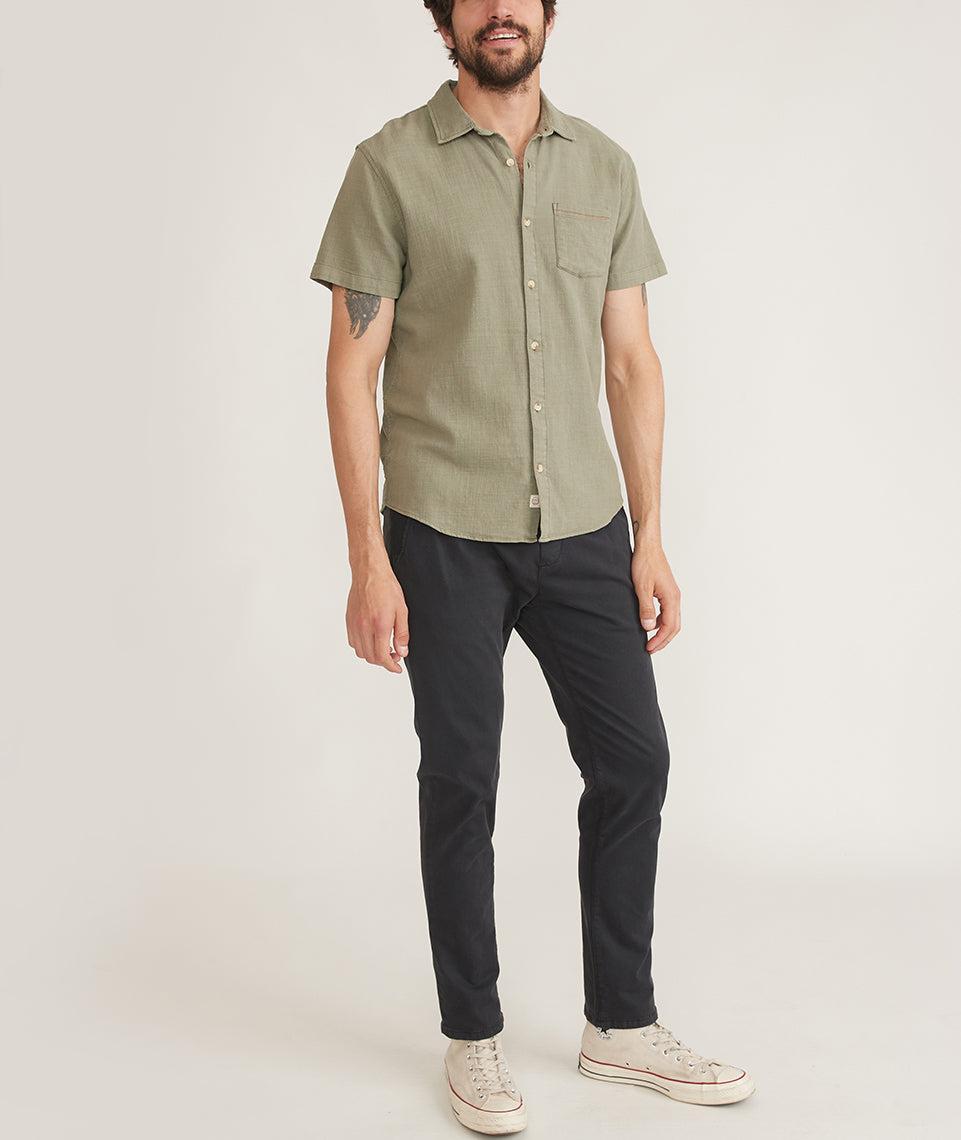 Stretch Selvage Short Sleeve Shirt Product Image