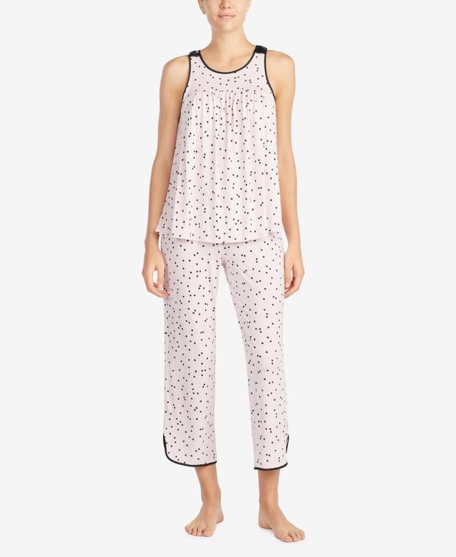 kate spade new york crop jersey pajamas Product Image