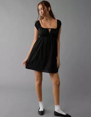 AE Cap Sleeve Babydoll Mini Dress product image