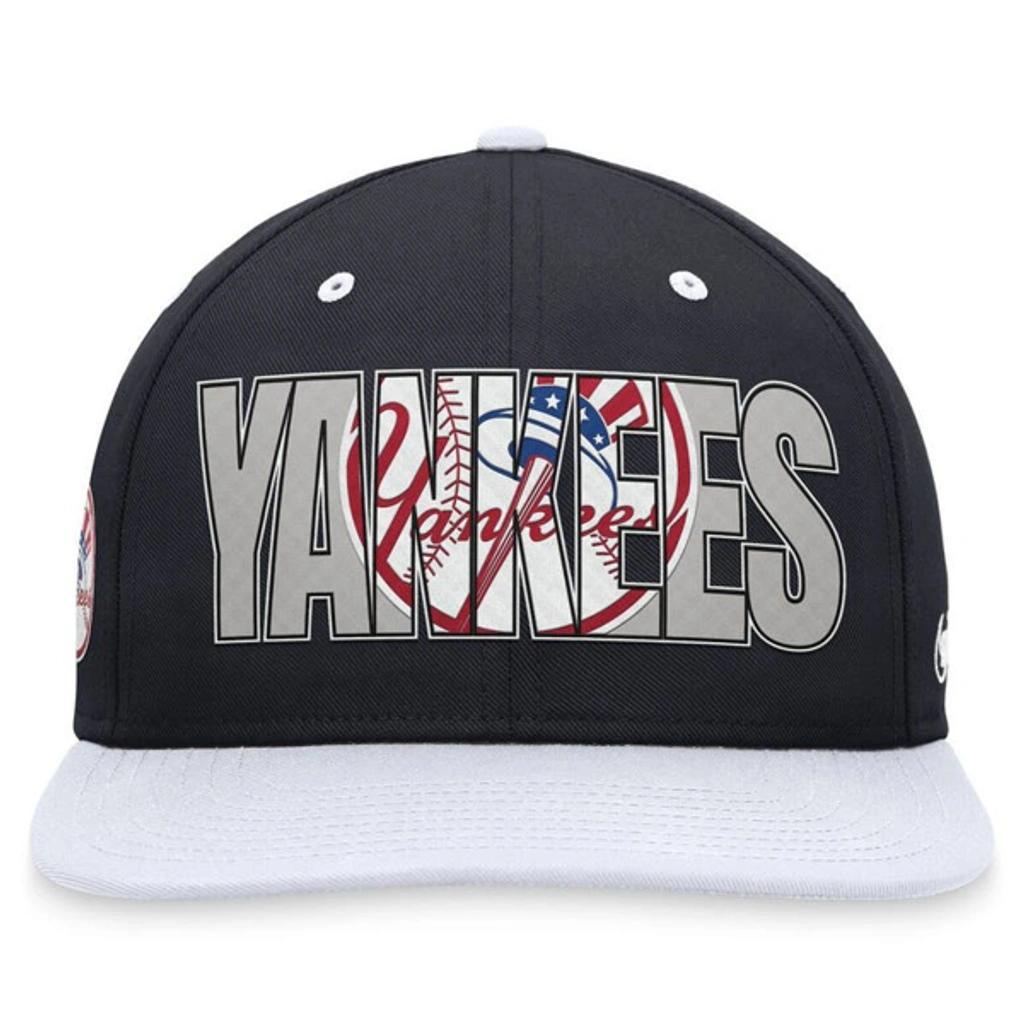 NIKE Navy New York Yankees Cooperstown Collection Pro Snapback Hat Product Image