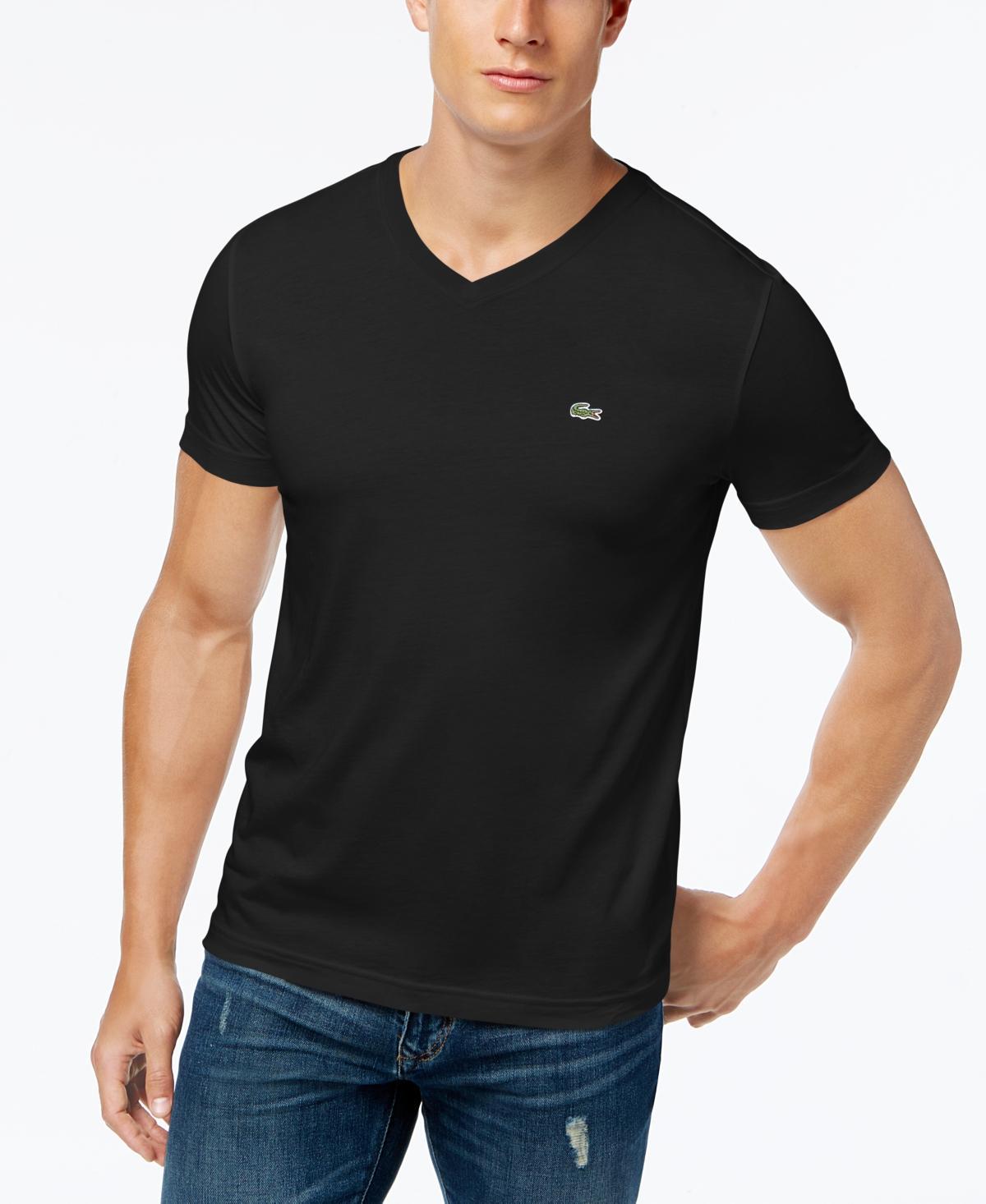 Lacoste Regular Fit V-Neck T-Shirt Product Image