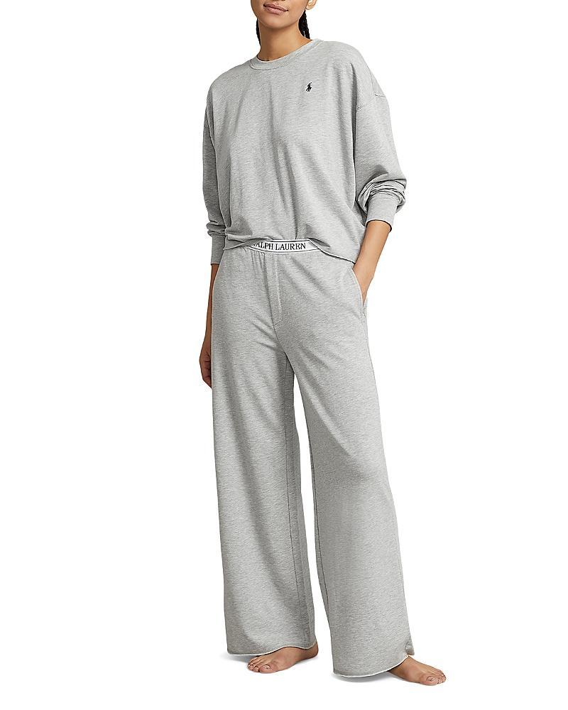 Polo Ralph Lauren Sweatshirt & Wide Leg Pajamas Product Image