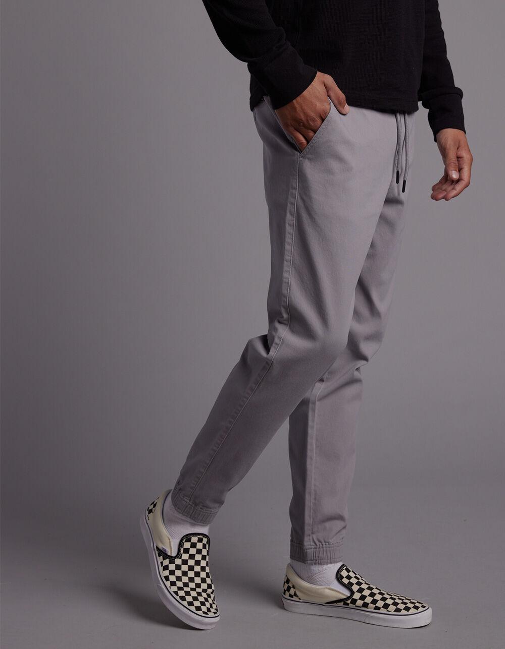 RSQ Mens Twill Jogger Pants Product Image