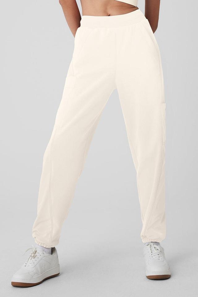 Polar Fleece Wintry Mix Pant - Ivory Female Product Image