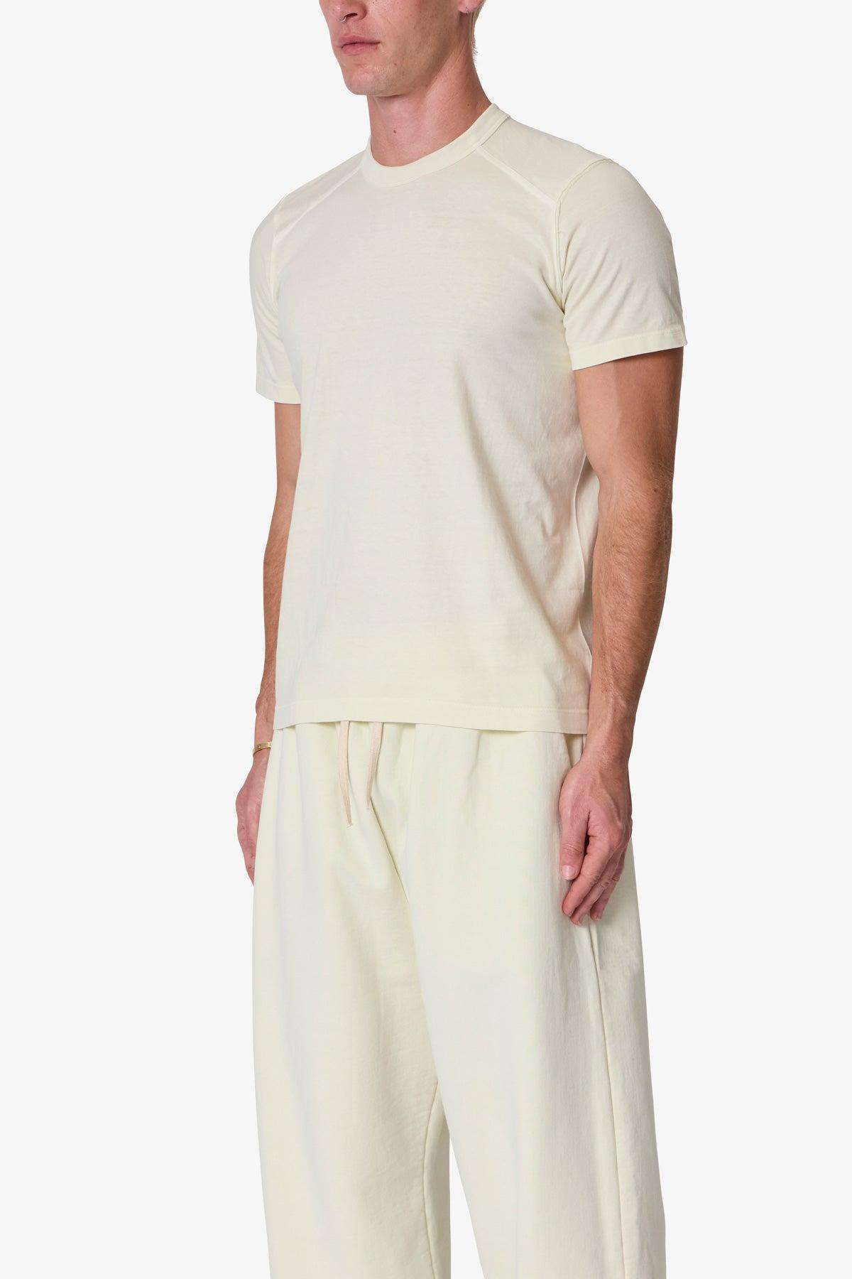 Tight Cropped Tee - Off White Product Image