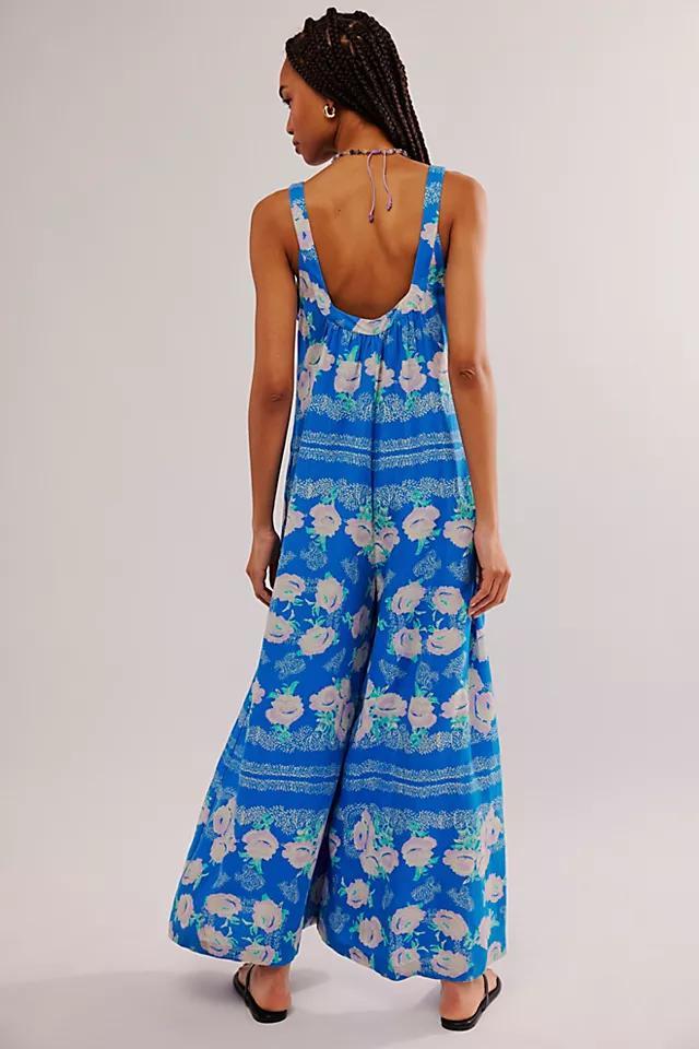 Bali Lillie Scarf Print Jumpsuit Product Image