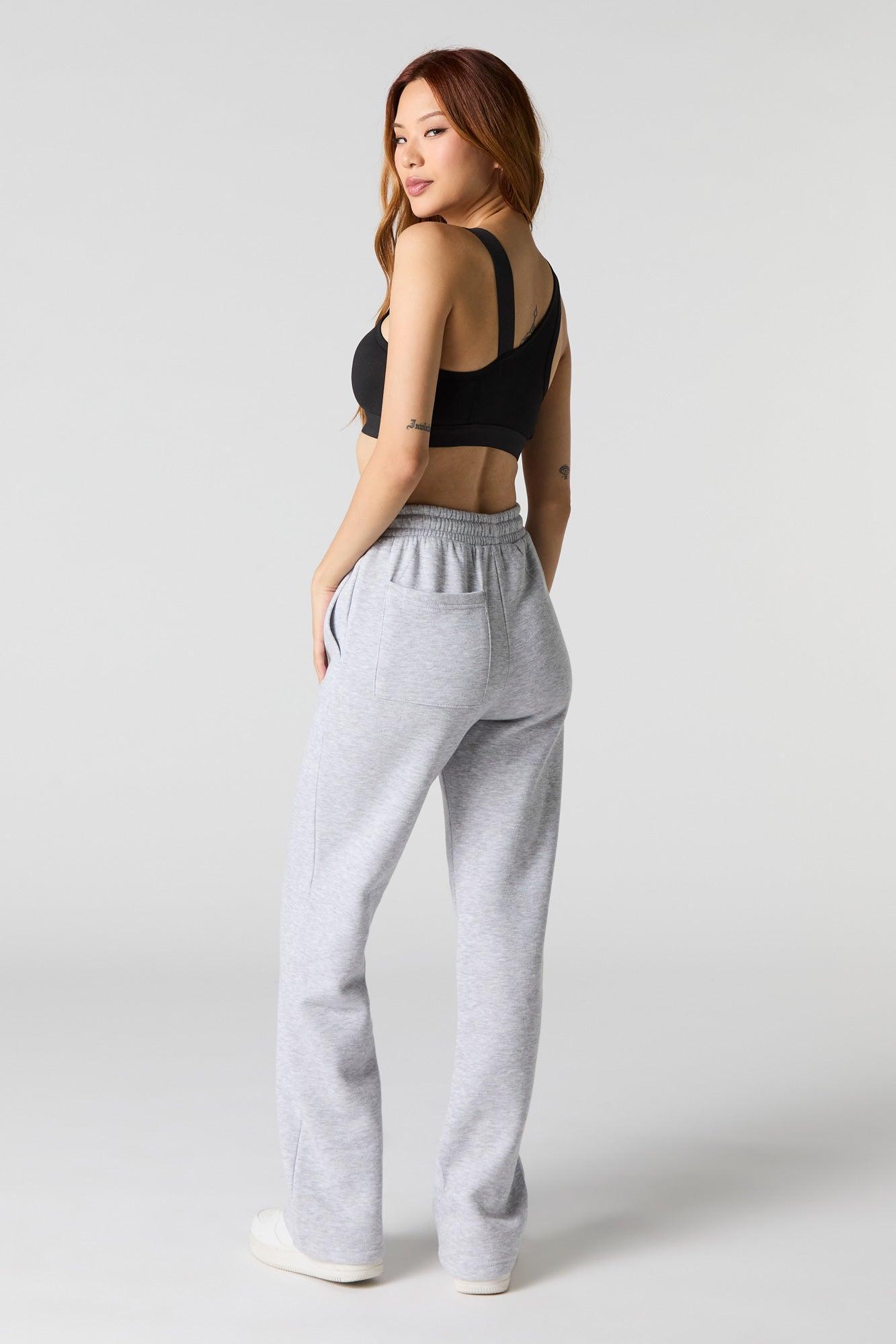 Wide Leg Fleece Sweatpant Female Product Image