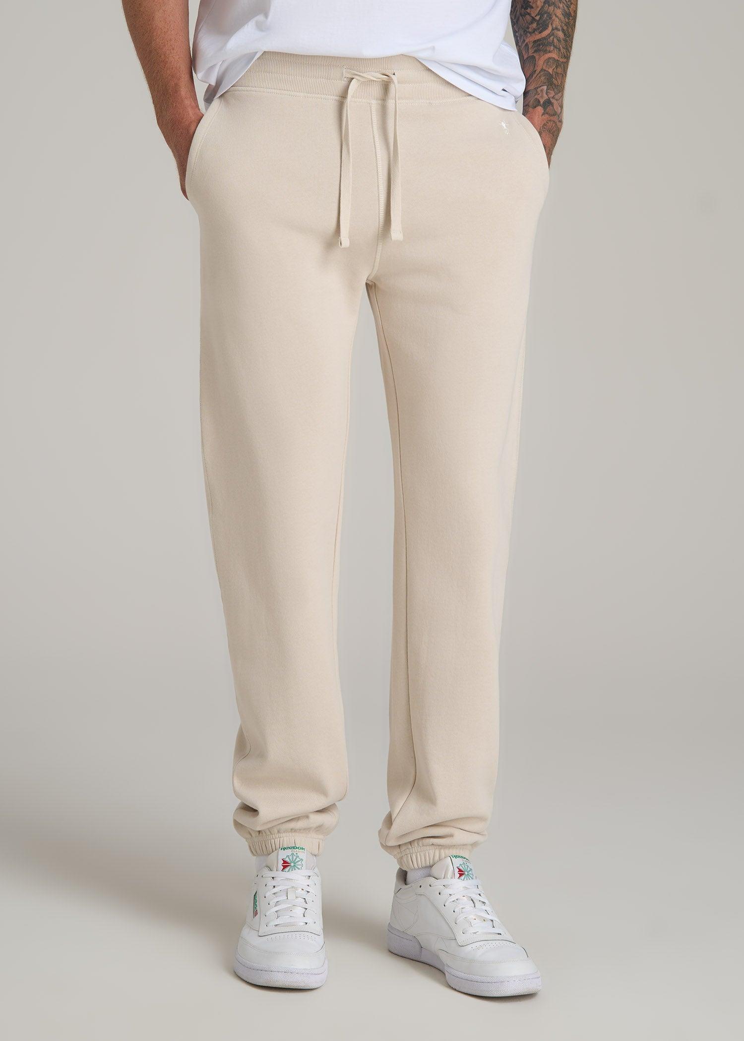 Wearever 2.0 Fleece Sweatpants for Tall Men in Light Stone Product Image