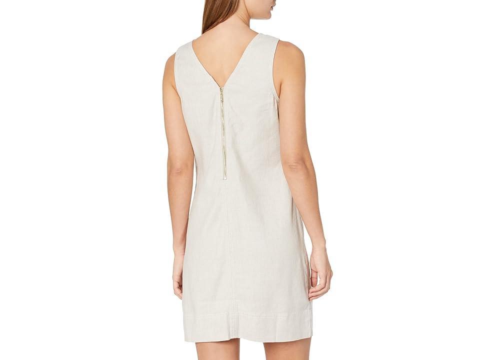 Tommy Bahama Palm A Dora Sleeveless Sheath Dress (Natural) Women's Dress Product Image