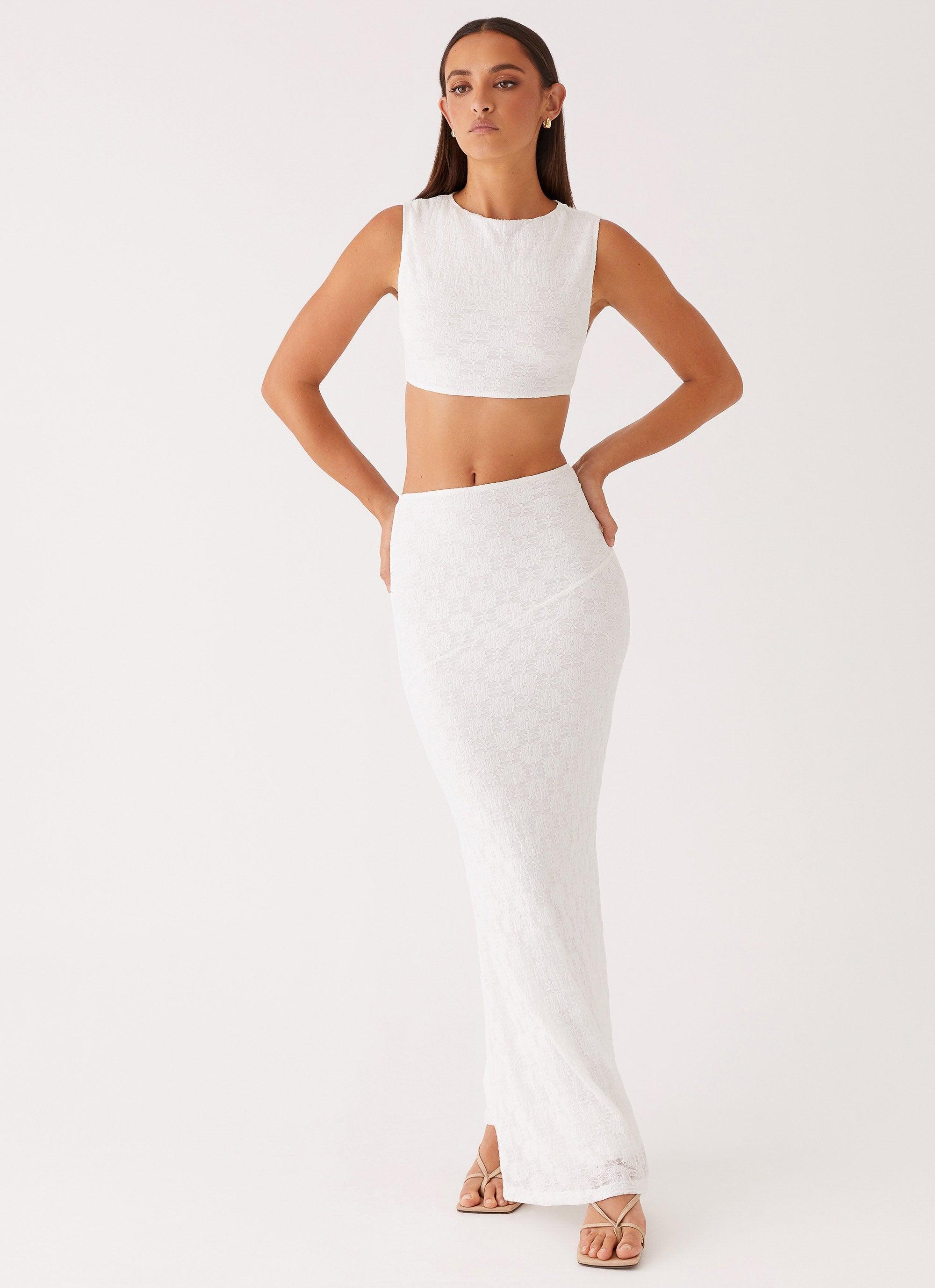 Issey Crop Top - White Product Image