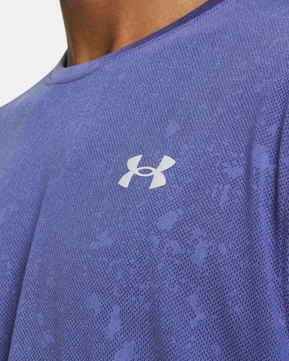 Men's UA Launch Splatter Short Sleeve Product Image