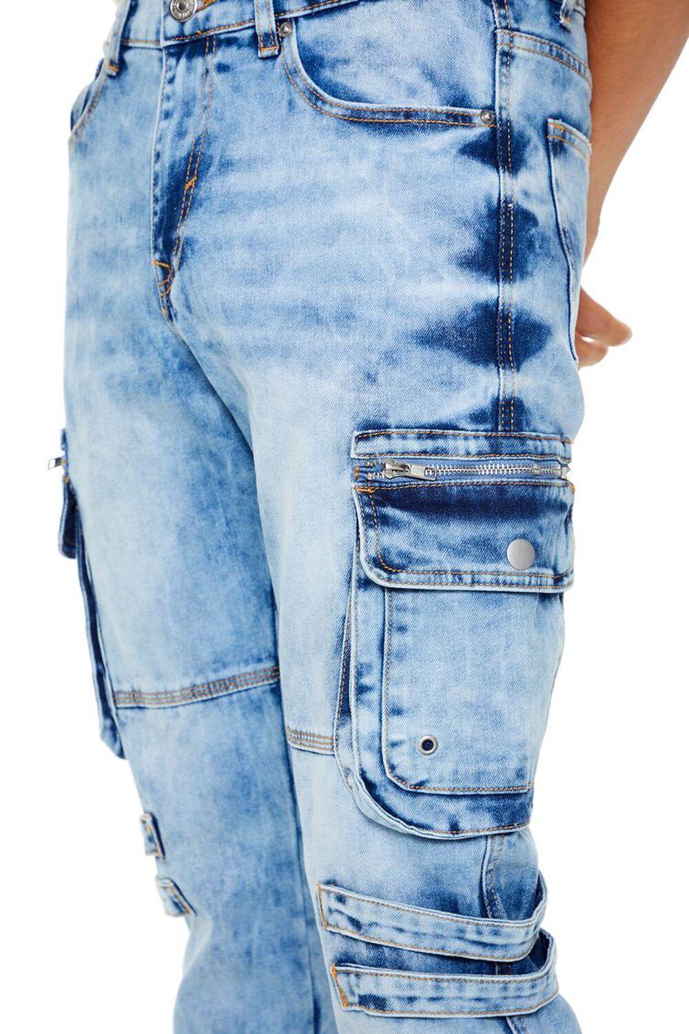 Slim-Fit Cargo Utility Jeans | Forever 21 Product Image