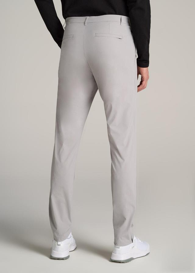 Performance TAPERED-FIT Chino Pants for Tall Men in Light Grey Male Product Image