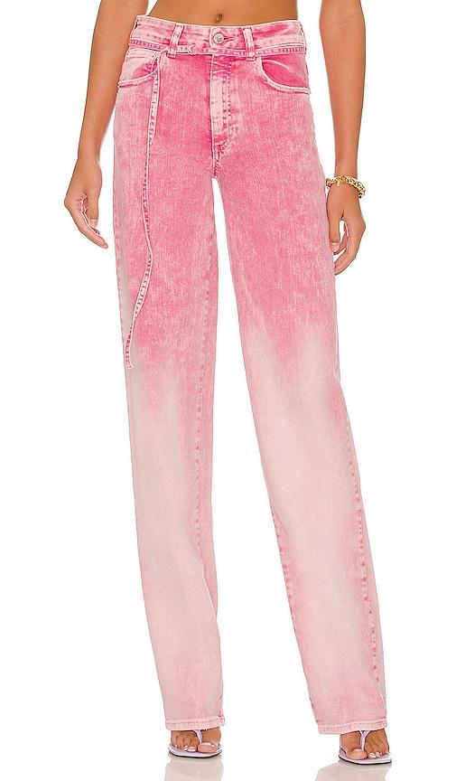 retrofete Mora Pant in Pink. Size 25. Product Image