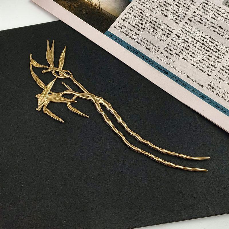 Bamboo Leaf Alloy Hair Stick Product Image