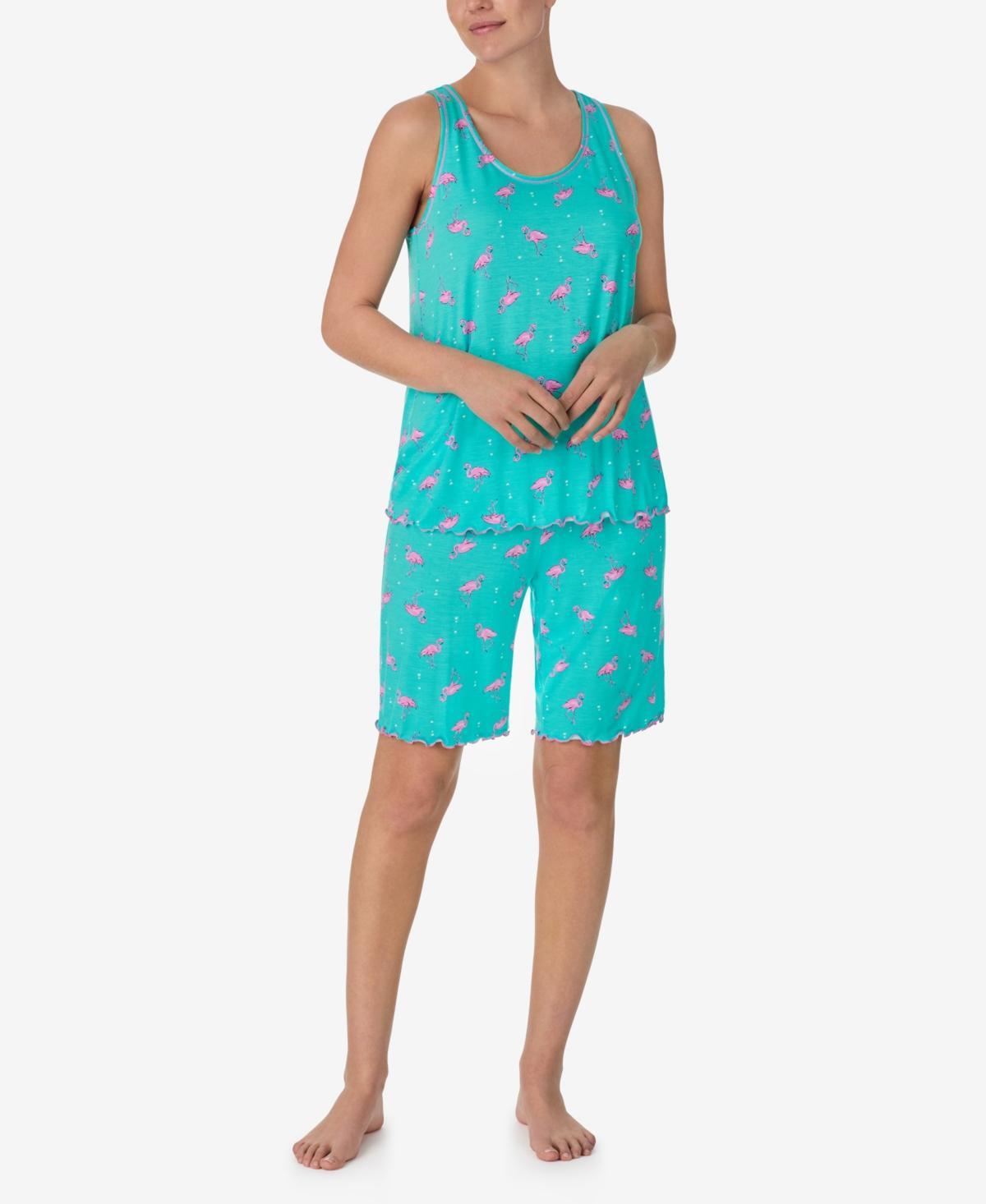 Ellen Tracy Womens Sleeveless Bermuda Short Pj Set Product Image