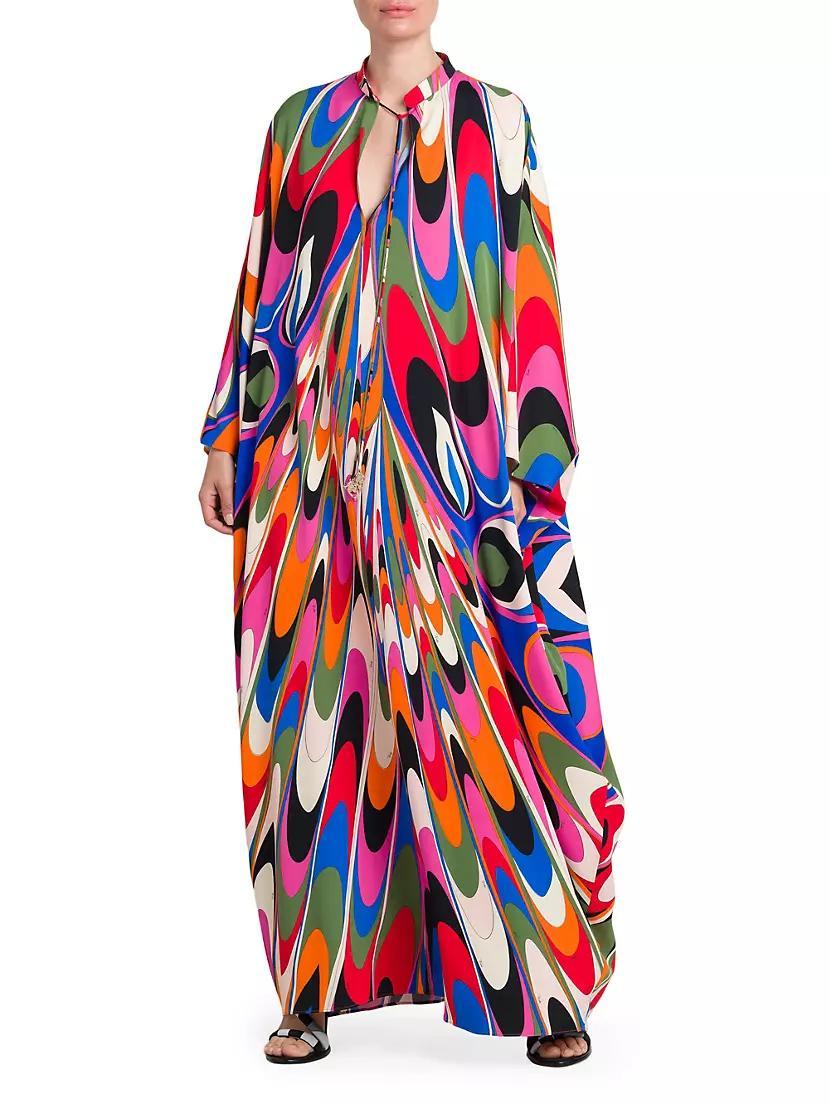 Oversized Printed Caftan Product Image