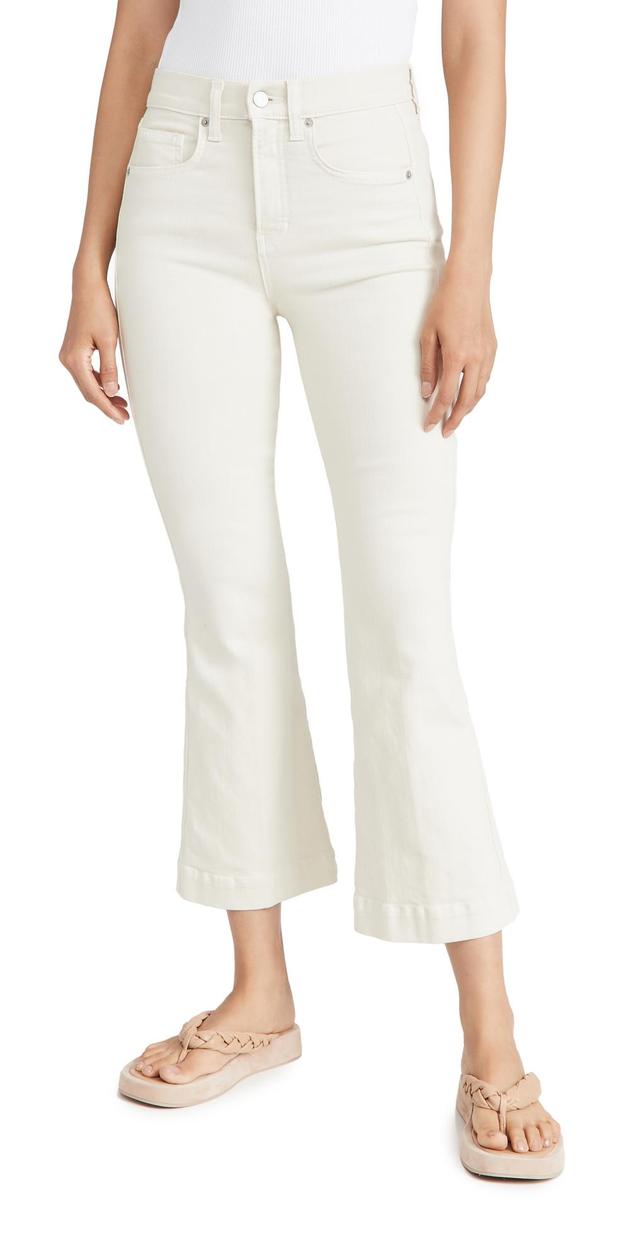 Womens Carson High-Rise Ankle Flare Jeans Product Image