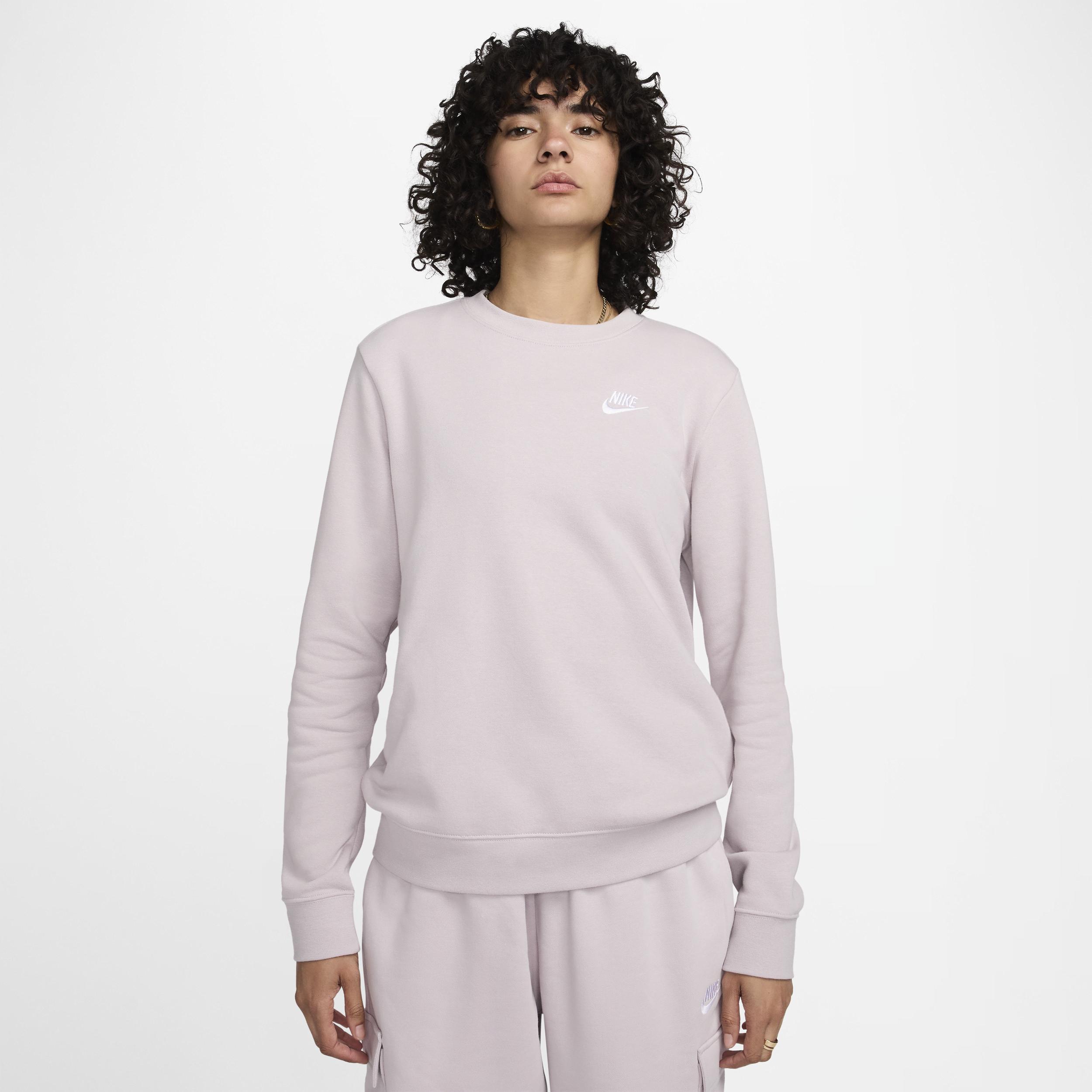 Womens Nike Sportswear Club Fleece Crew-Neck Sweatshirt Product Image