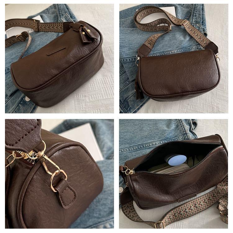 Faux Leather Crossbody Bag Product Image