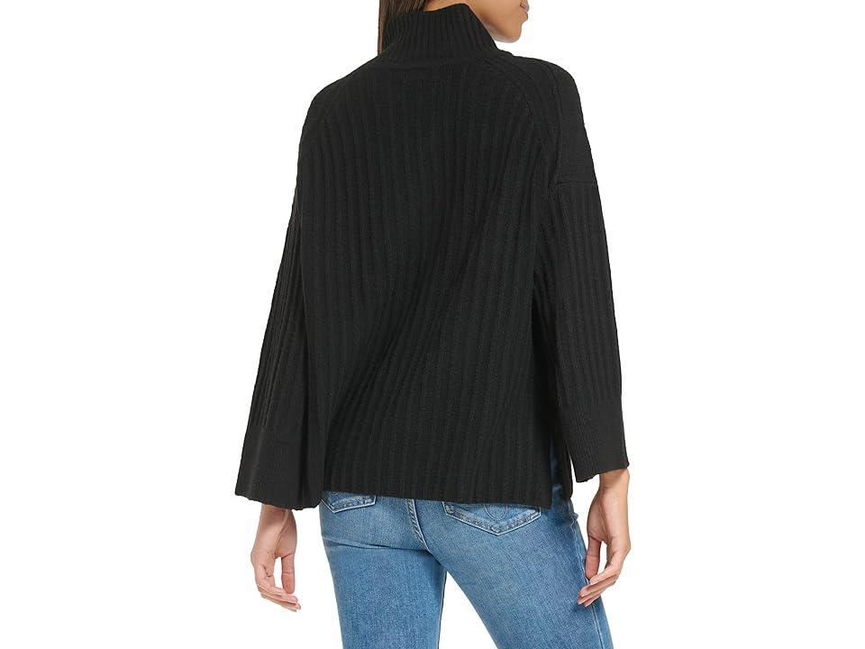 Calvin Klein Wide Rib Rglan Sleeve Women's Clothing Product Image