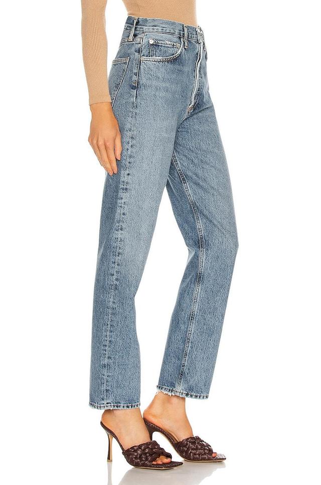 AGOLDE Womens 90s Pinch High Waist Straight Leg Organic Cotton Jeans Product Image