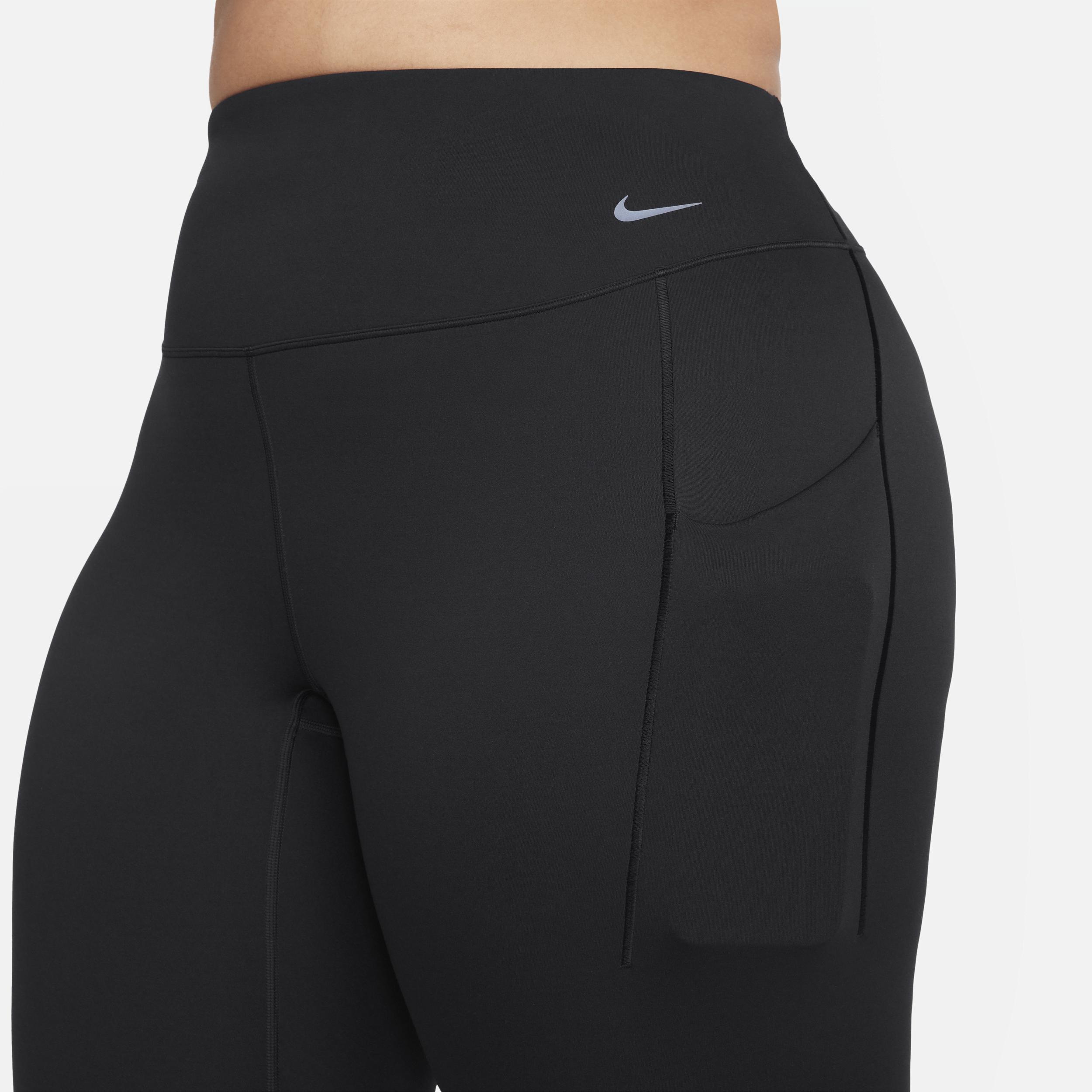 Nike Womens Universa Medium-Support High-Waisted Full-Length Leggings with Pockets (Plus Size) Product Image