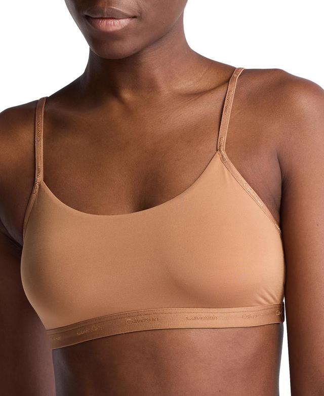 Calvin Klein Womens Lightly Lined Bralette QF7554 Product Image