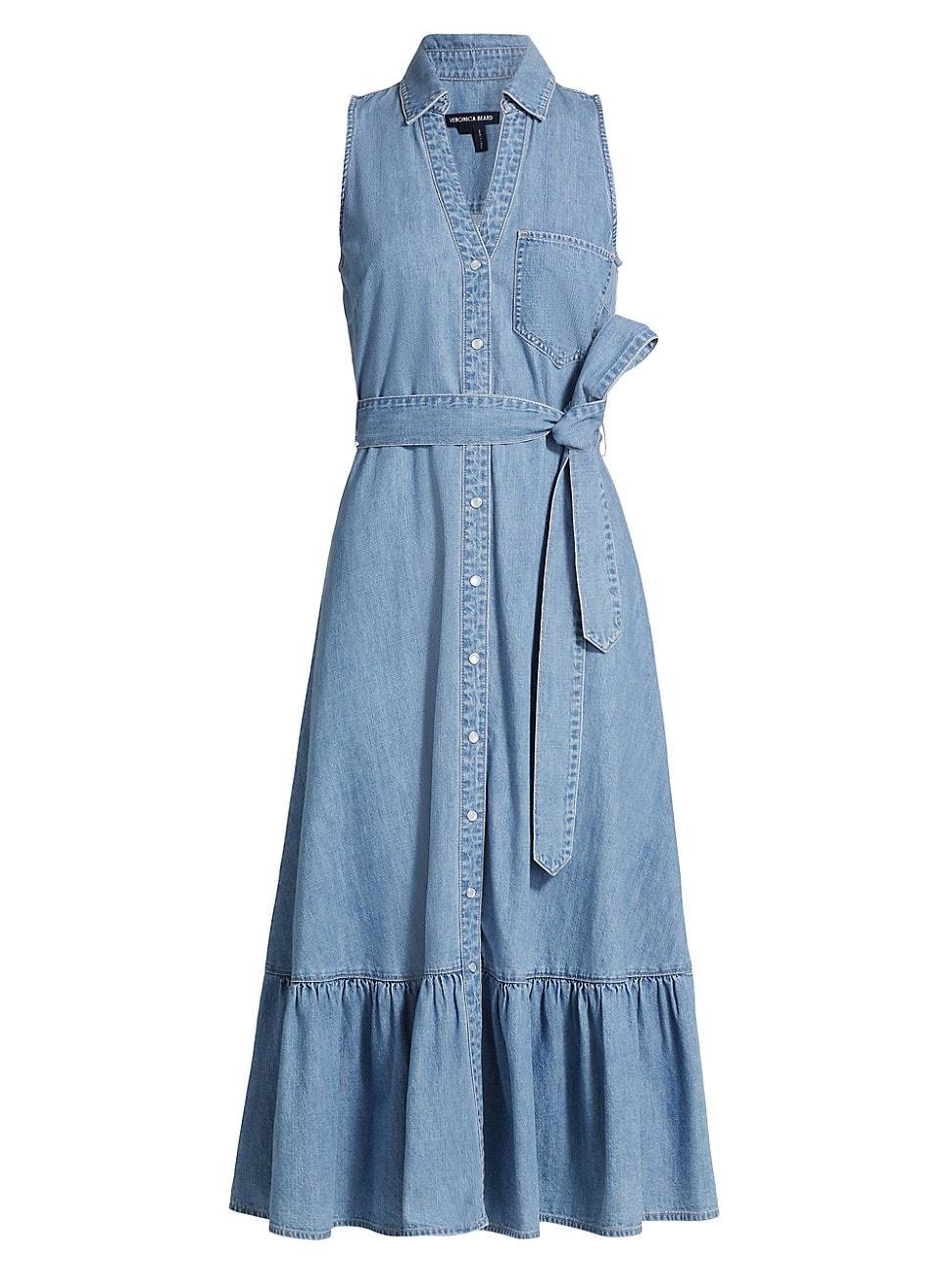 Womens Edwina Sleeveless Midi Shirtdress product image