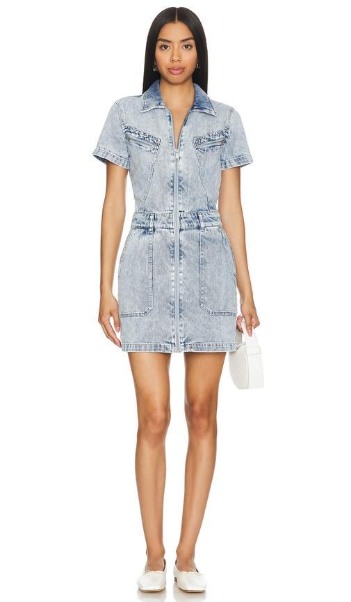 Brix Mini Denim Dress Product Image