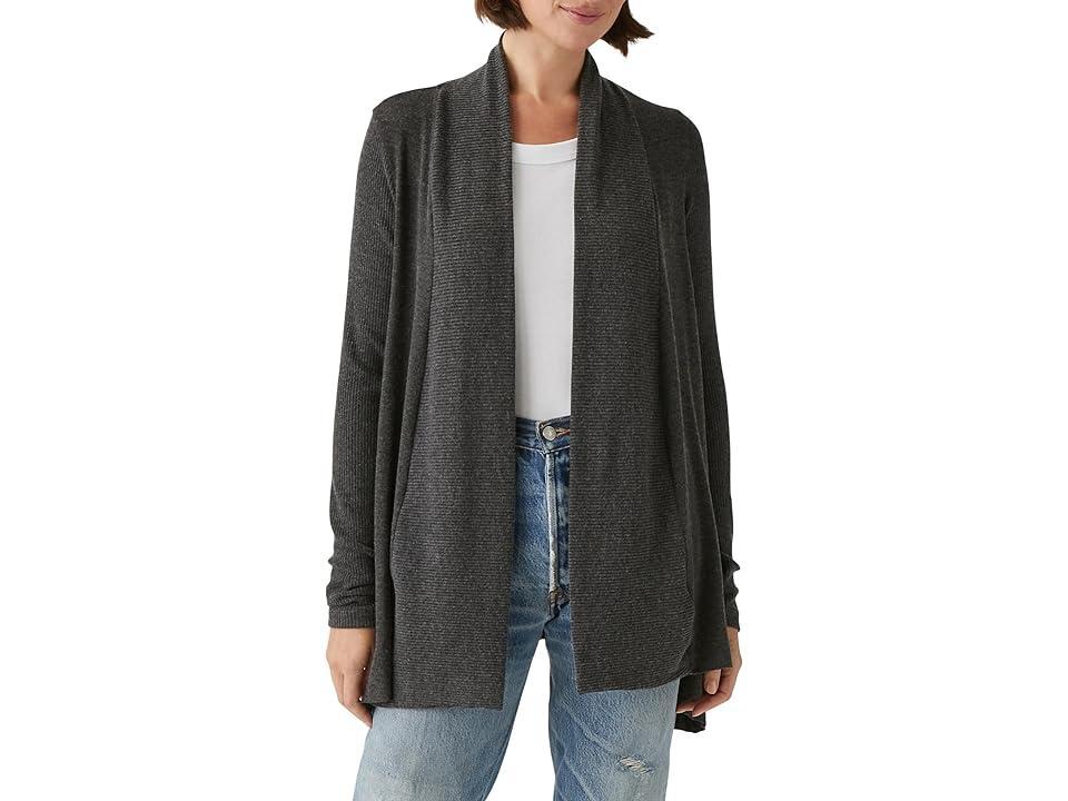 Michael Stars Jocelyn Cardigan (Charcoal) Women's Sweater Product Image