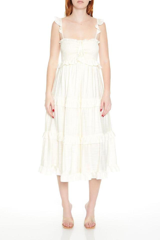 Tiered Ruffle Midi Dress | Forever 21 Product Image