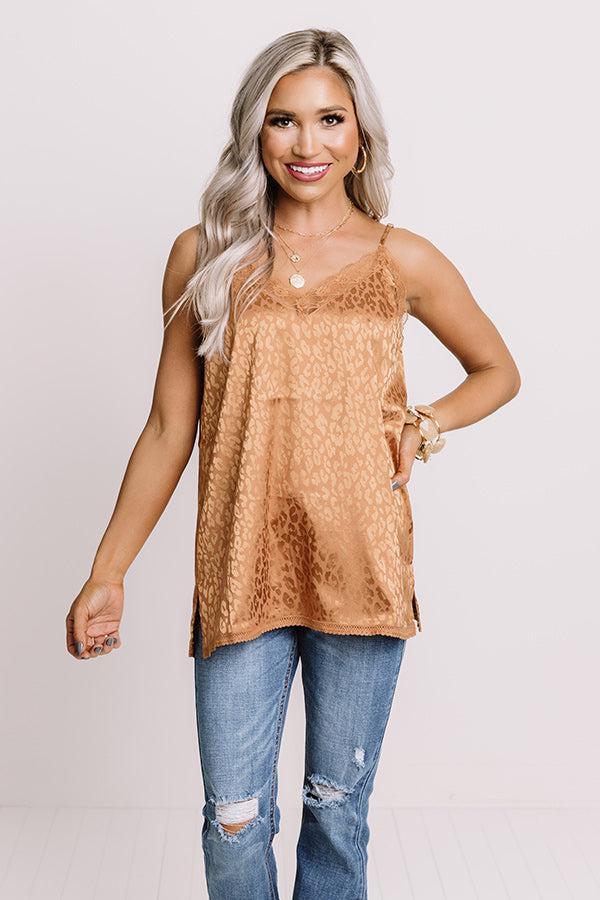 So Worth It Lace Trim Tank Product Image