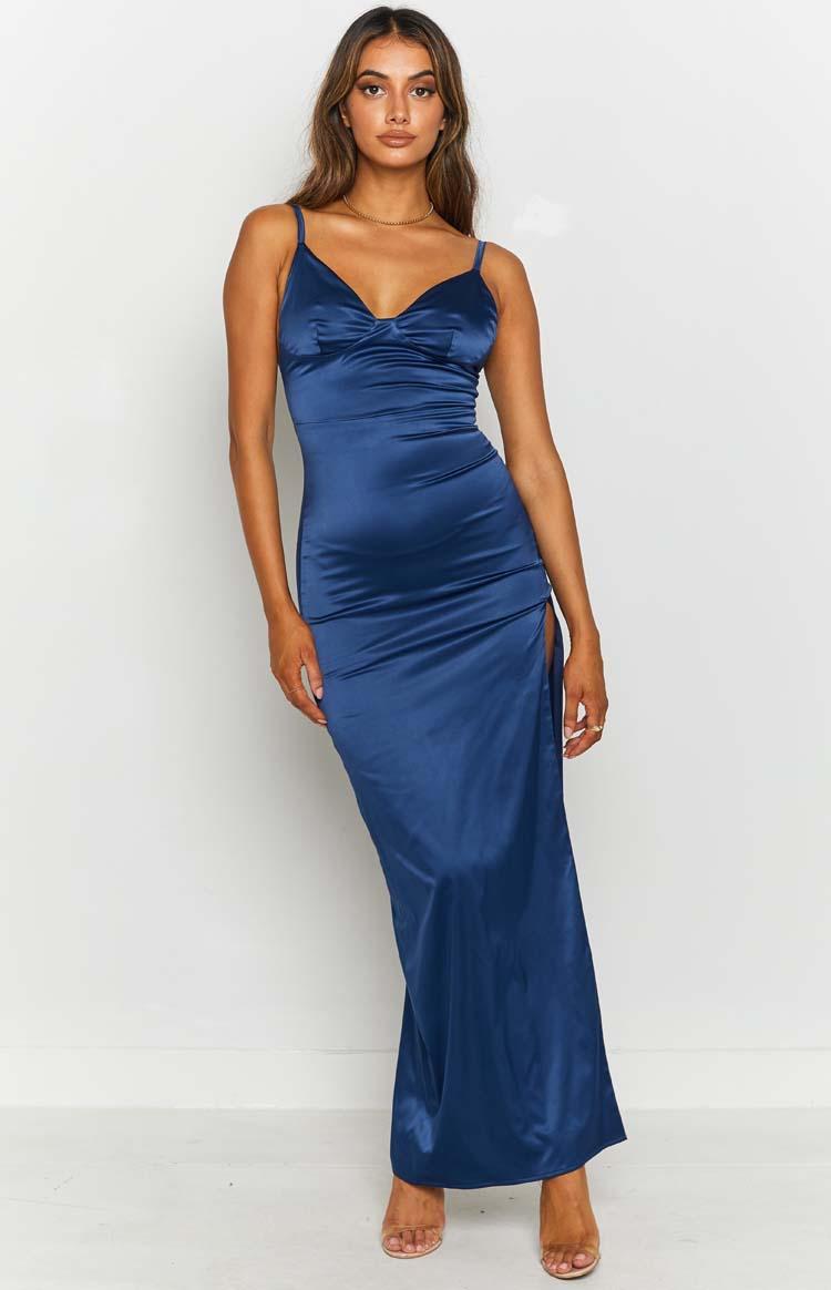 Freesia Formal Dress Navy Product Image