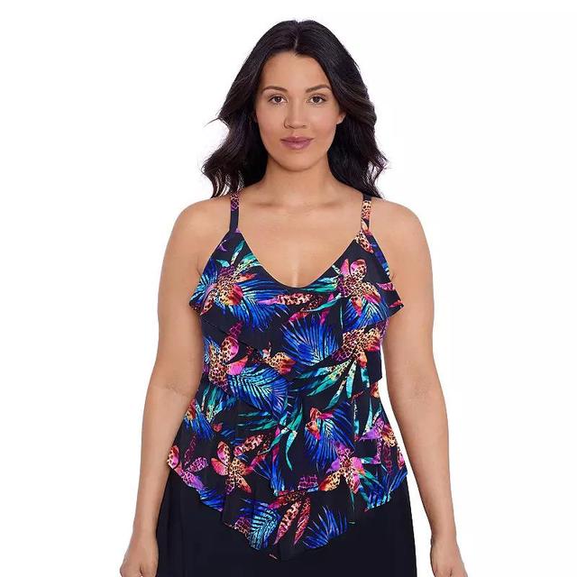 Womens Trimshaper Lena Swimsuit Tankini Top Product Image