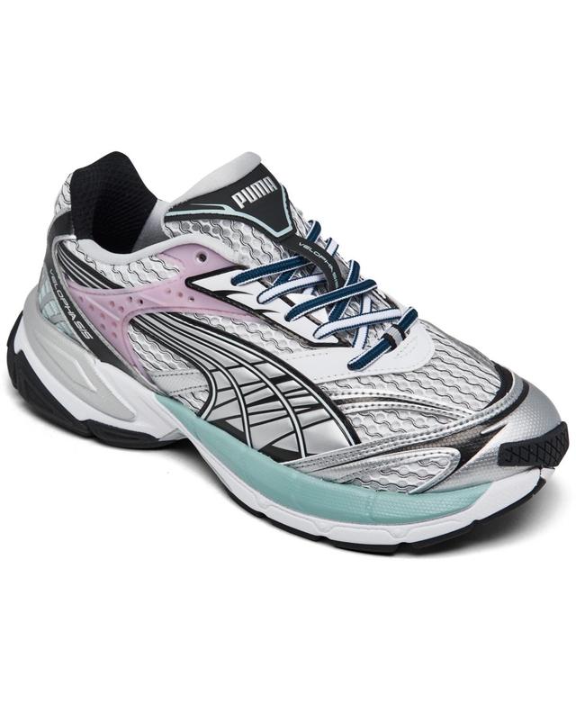 PUMA Velophasis Phased (PUMA White/PUMA Silver/Dewdrop) Women's Shoes Product Image