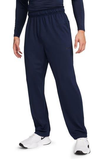 NIKE Men's Totality Dri-fit Open Hem Versatile Pants In Blue Product Image