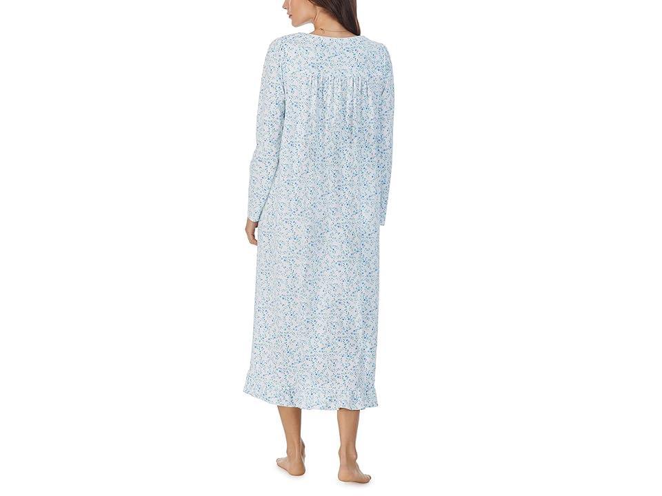 Eileen West Long Sleeve Long Gown Ditsy) Women's Pajama Product Image