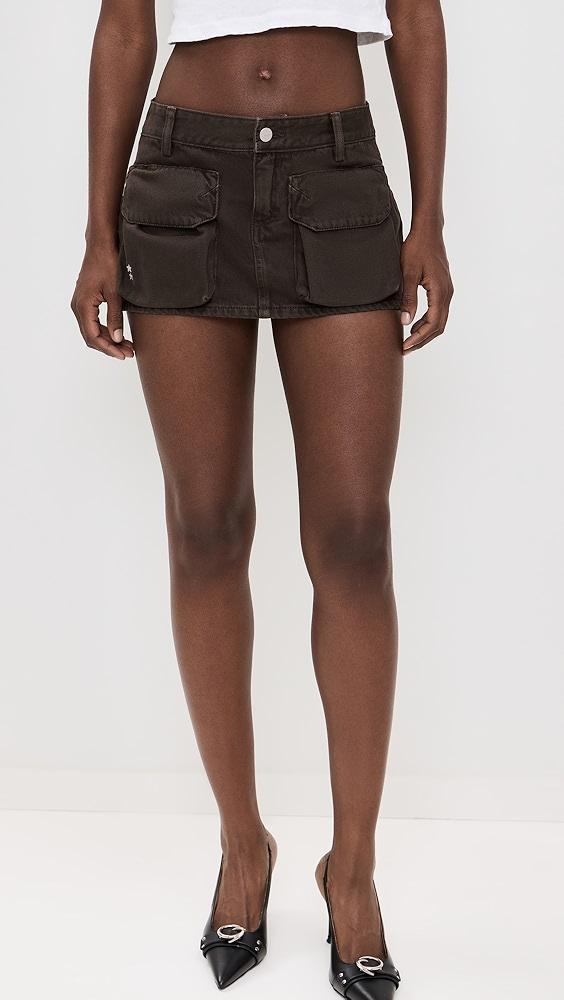 ICON DENIM LA Gio Miniskirt | Shopbop Product Image