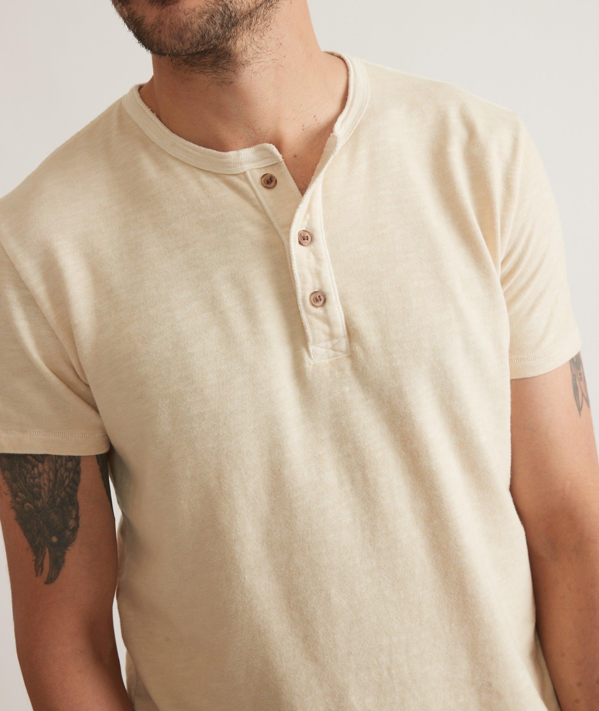 Vintage Heavy Slub Henley Product Image