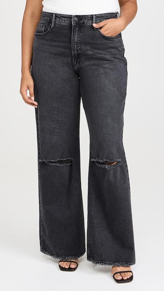 Good American Good Ease Relaxed Jeans | Shopbop Product Image