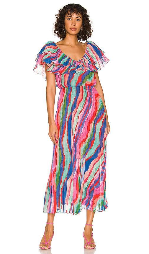 Luisa Pleated Dress Product Image