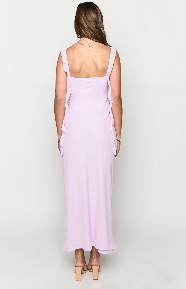 Janice Pink Maxi Dress Product Image