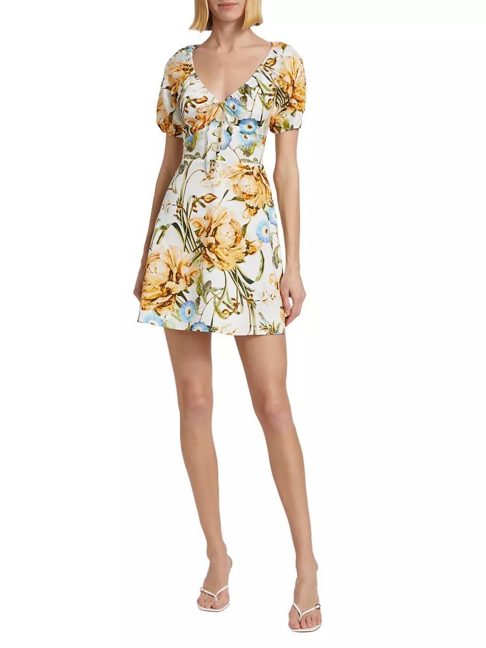 The Beloved Floral Minidress Product Image