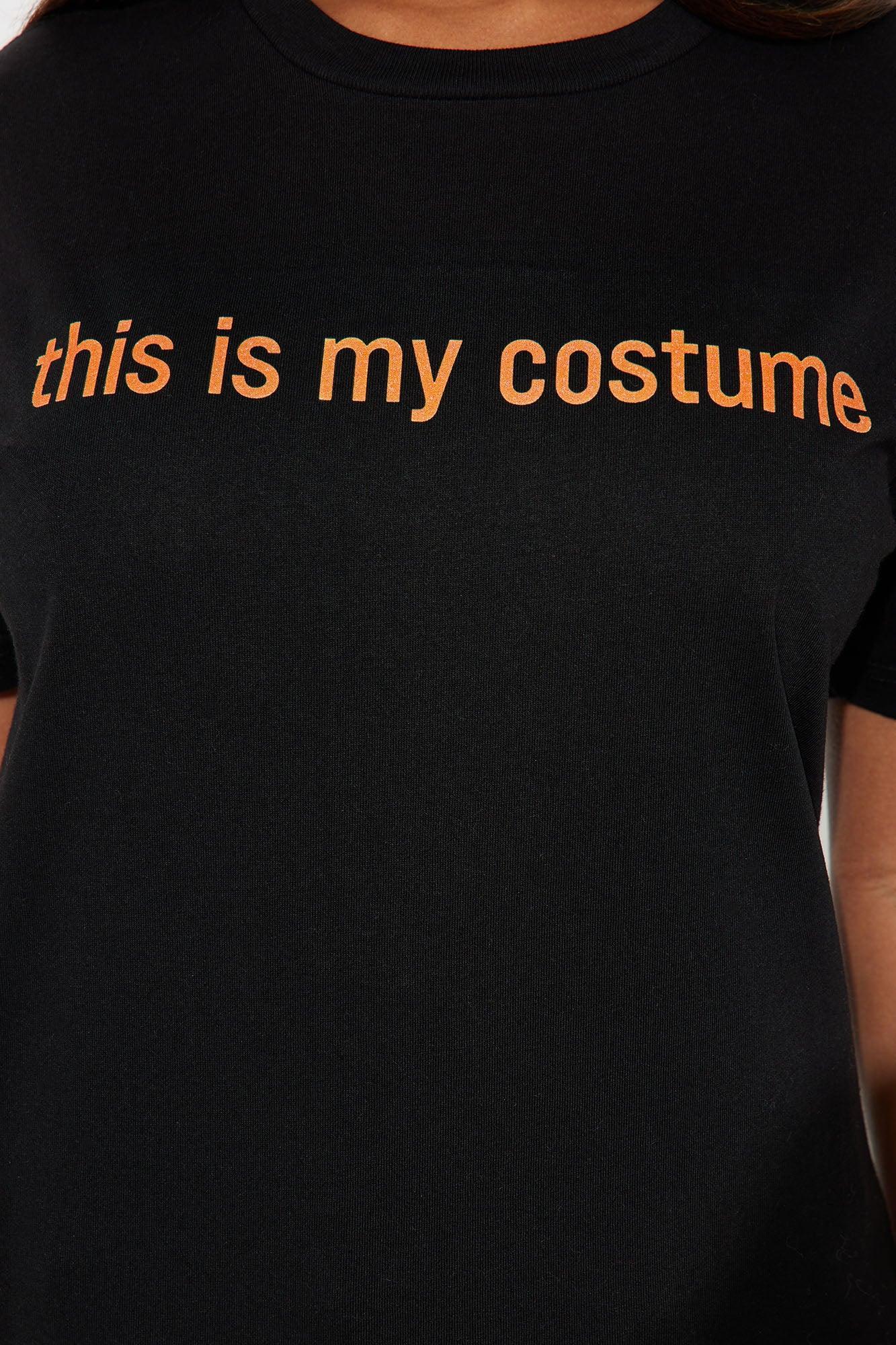 This Is My Halloween Costume Tee - Black Product Image