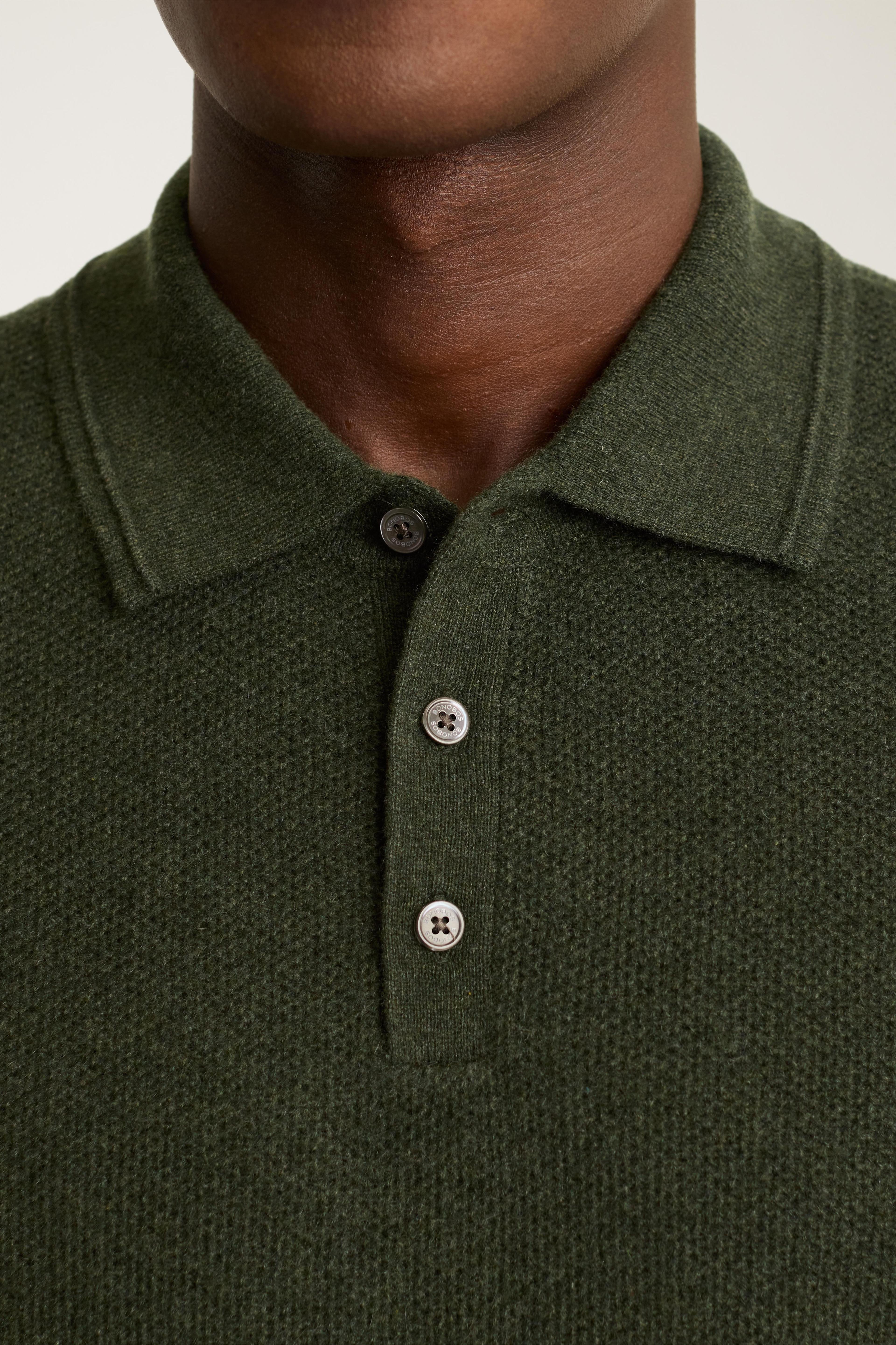 Hudson Cashmere Sweater Polo Product Image