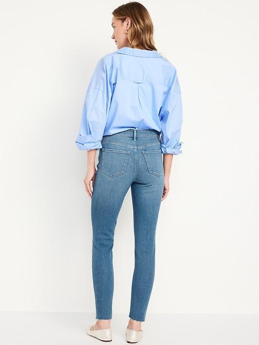 High-Waisted Rockstar Super-Skinny Jeans Product Image