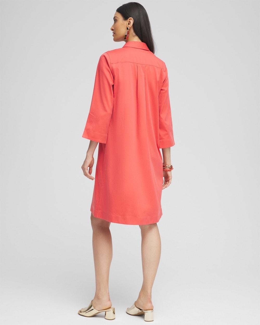 No Iron™ Shirt Dress Product Image