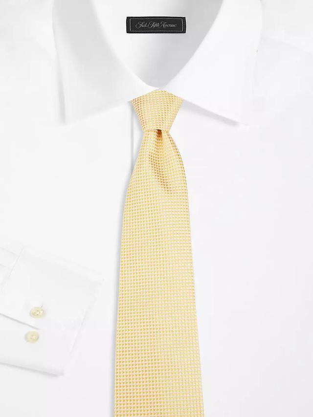 Micro Dot Cotton & Silk Tie Product Image