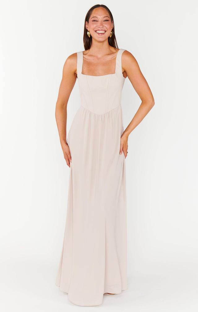 Nina Maxi Dress ~ Show Me the Ring Crisp Product Image